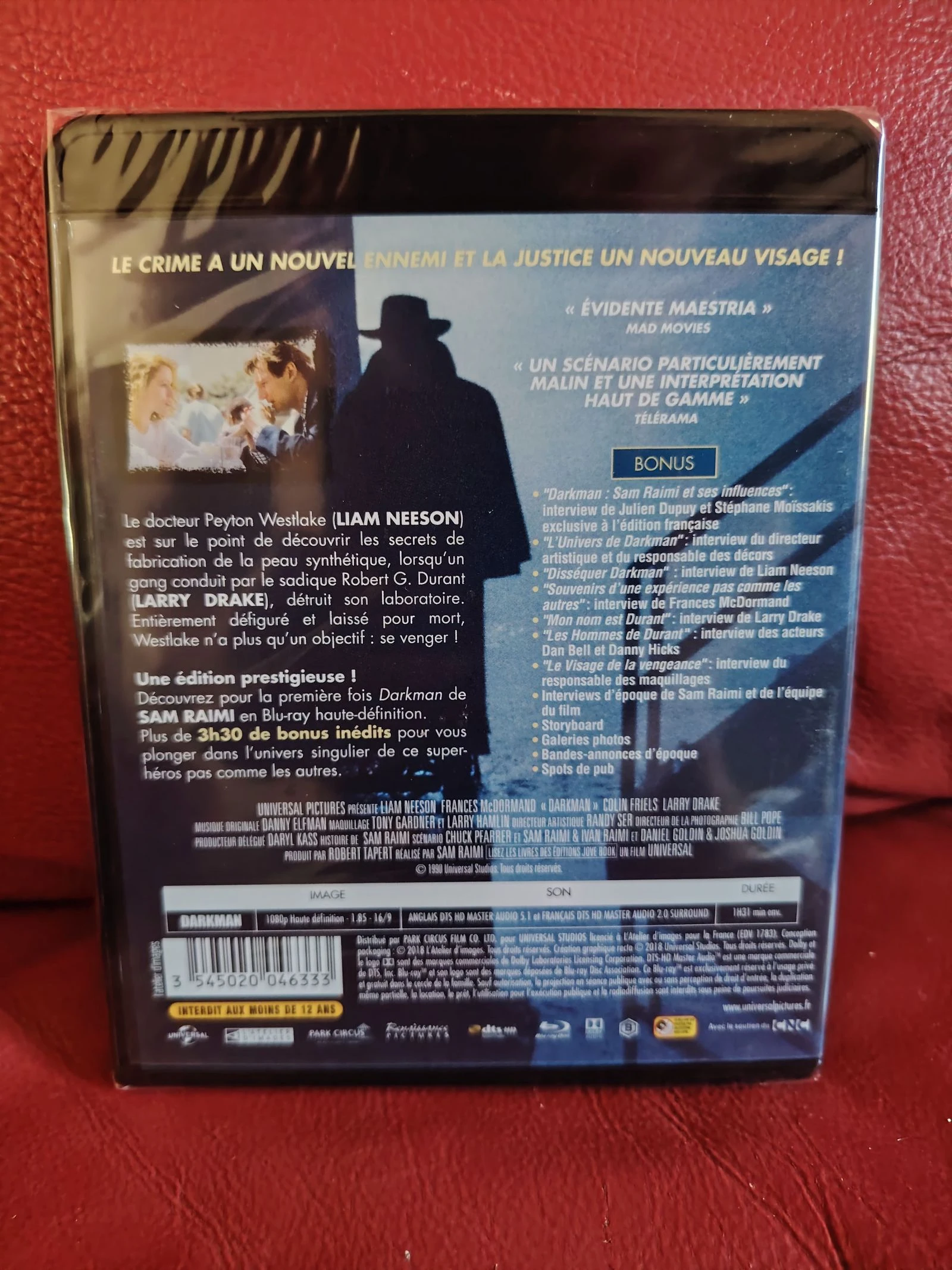 Darkman Sam Raimi Blu-ray – photo 2